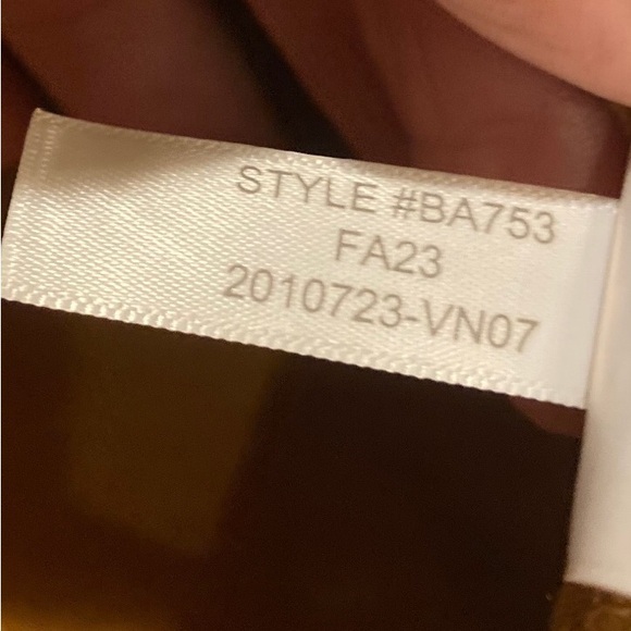 J.Crew Factory NWT Western Brandy Corduroy Shirt Jacket WM Size L Stretch - Picture 13 of 14